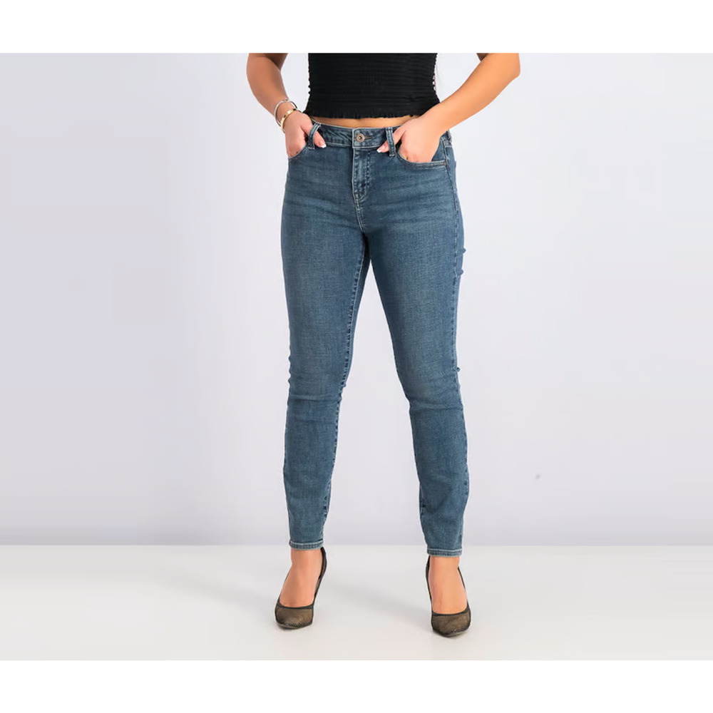 Pistola Arielle High Rise Skinny Stretch Denim Jeans Medium Wash 29